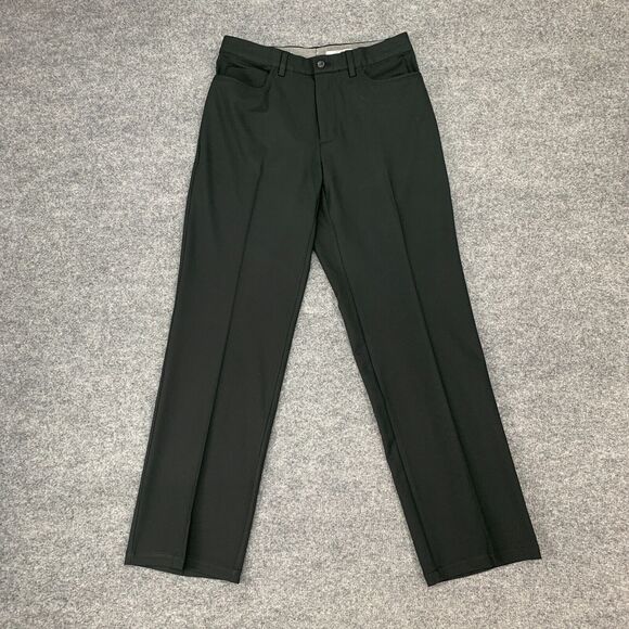 Greg Norman Dress Pant Mens 32 Stretch Chino Straight Lightweight Travel Golf - Picture 2 of 11